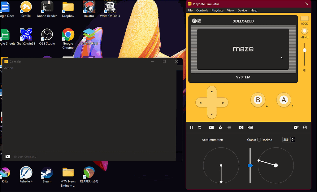 Playdate Simulator crashes when physical device is plugged in via any ...